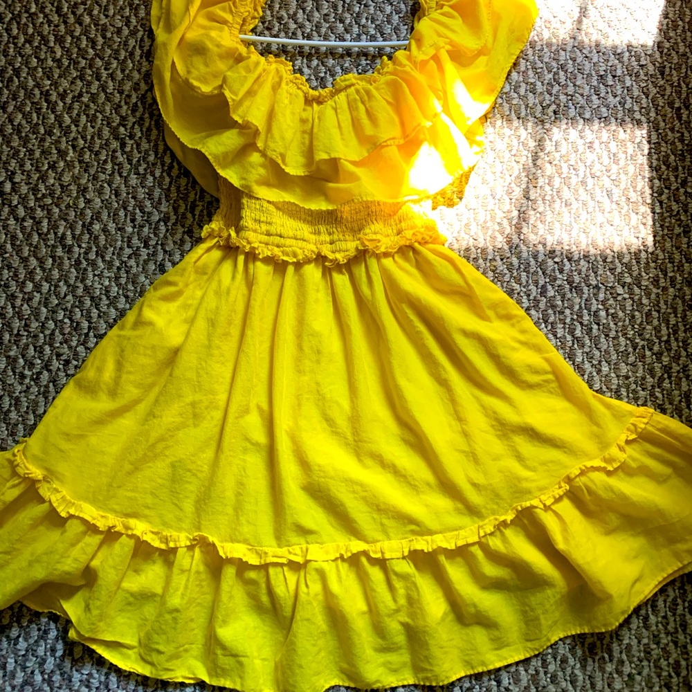 Beautiful summer dress off shoulder/top shoulders